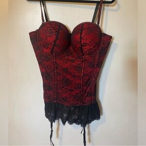 Beautiful Floral Lace Corset/Bustier